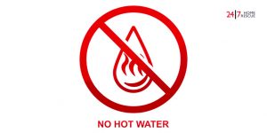 no hot water